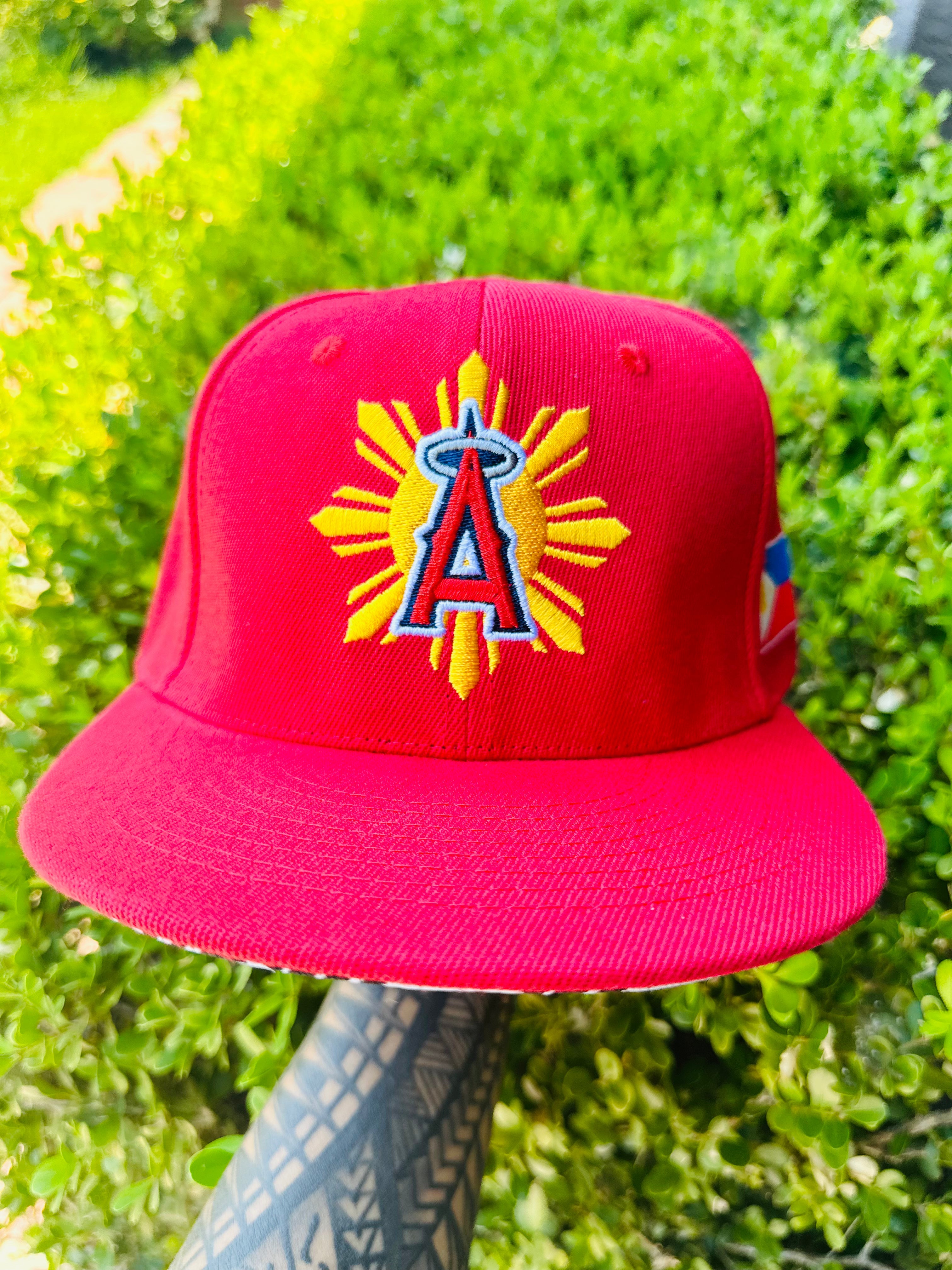 ANAHEIM ANGELS Filipino Heritage Night Snap Back Hat