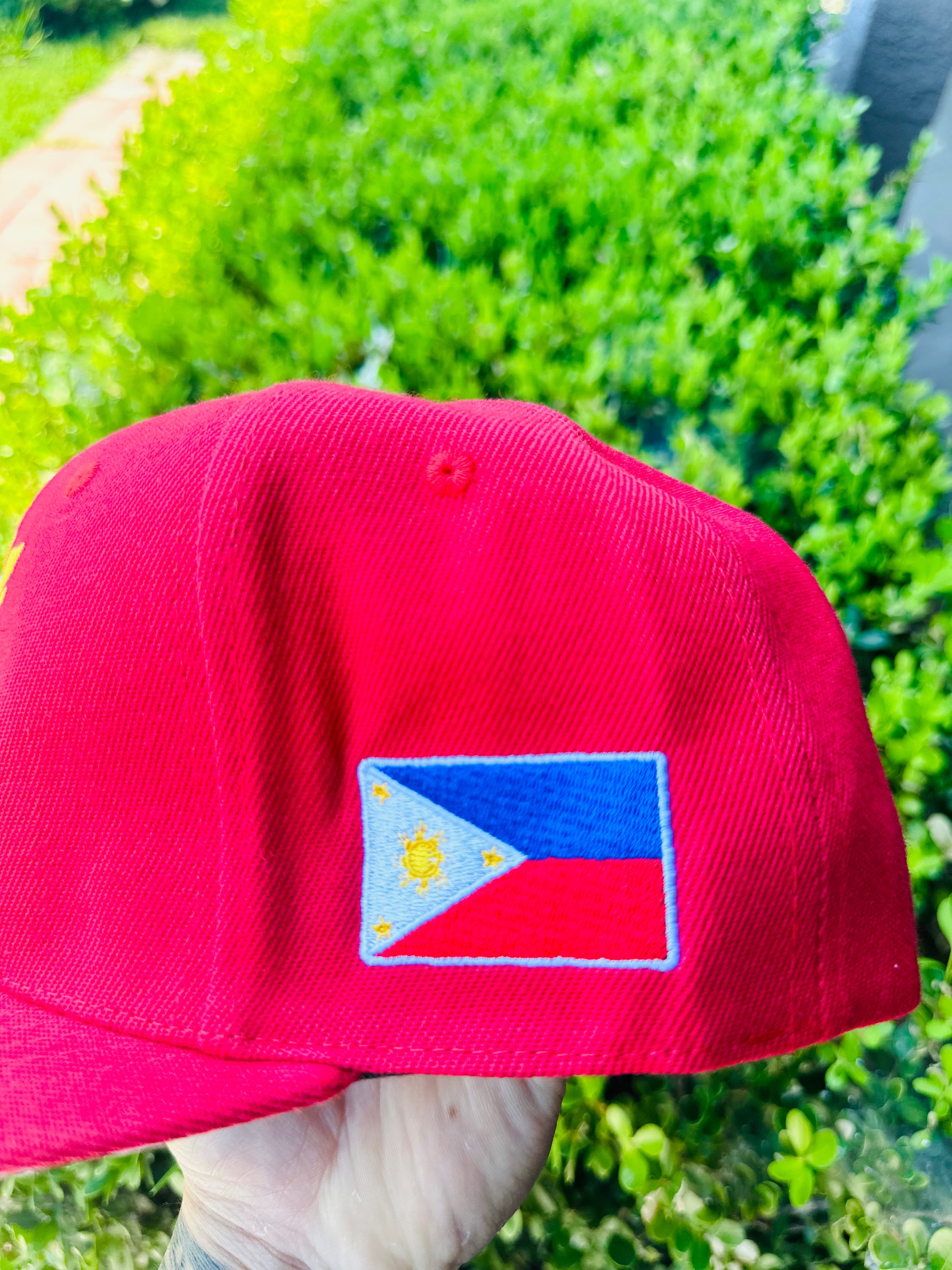 ANAHEIM ANGELS Filipino Heritage Night Snap Back Hat