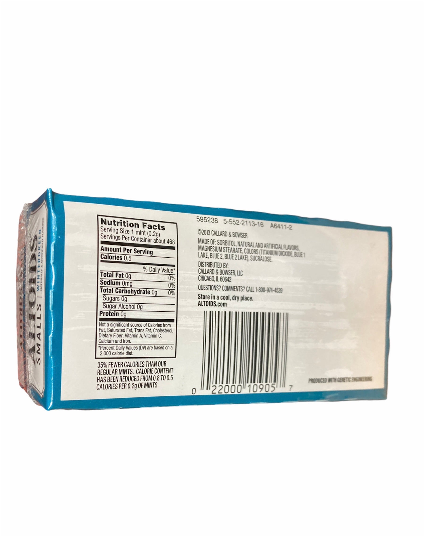 Altoids Sugar Free Small 9pc(Wintergreen) 94.5g